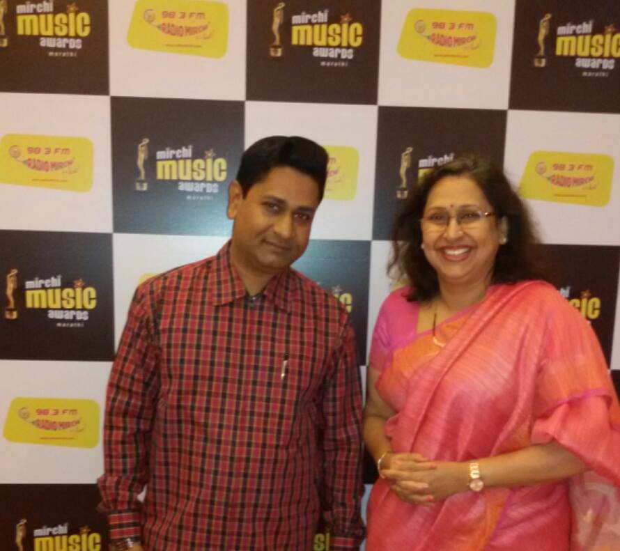 Shekhar with Arti Ankalikar